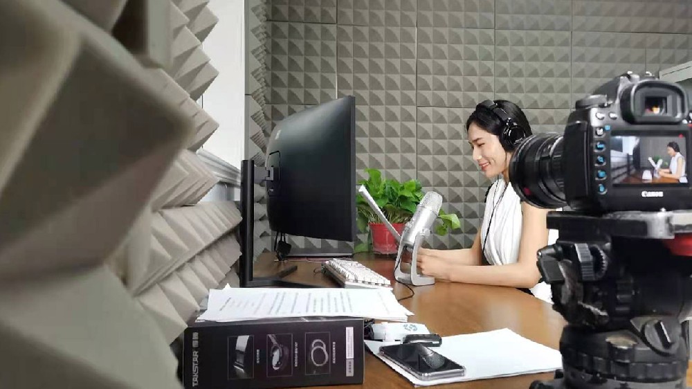 专业录音室拍摄记录